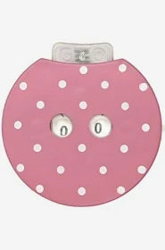 Knit Pro Row Counter Clicky (pink w/polka dots)
