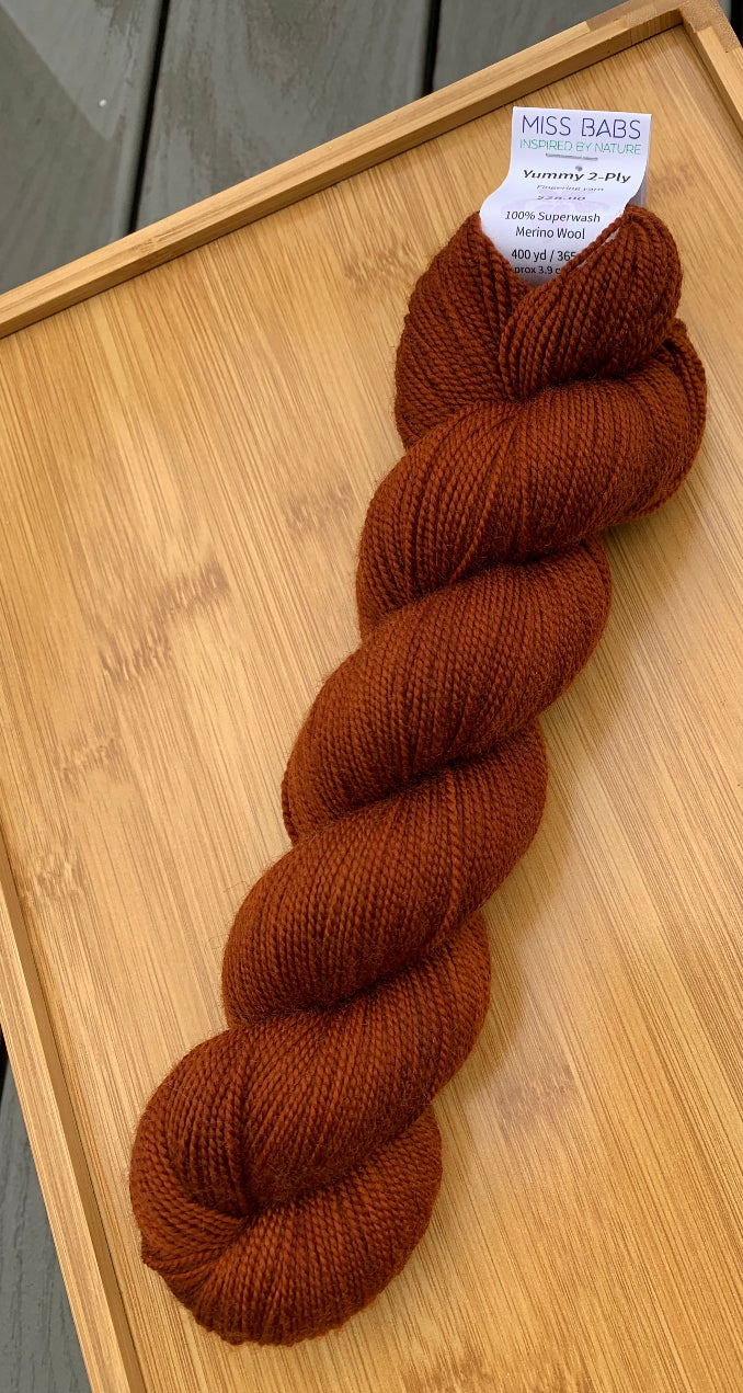 Miss Babs Yummy 2-Ply Fingering Yarn