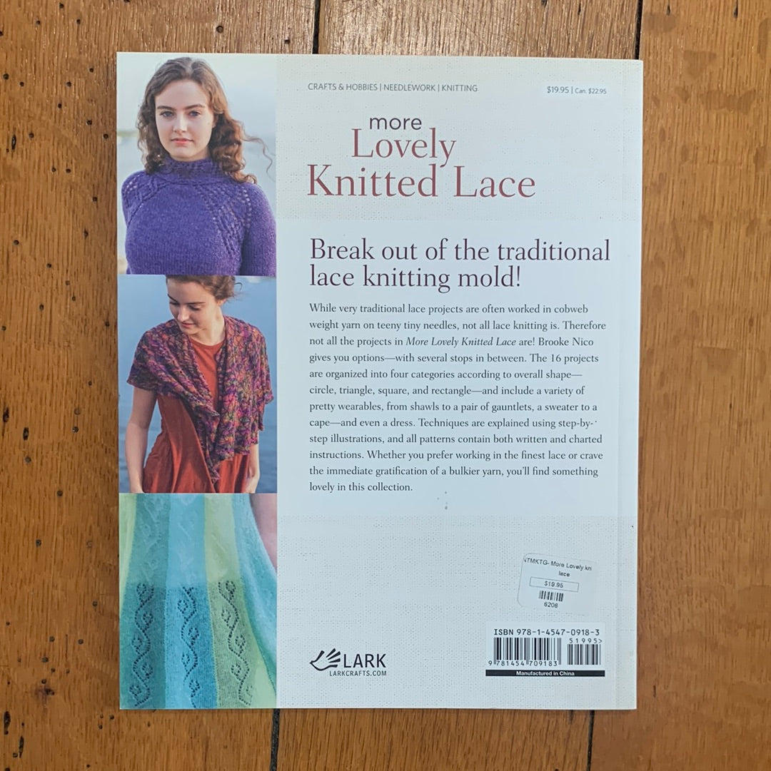More Lovely Knitted Lace - Brooke Nico