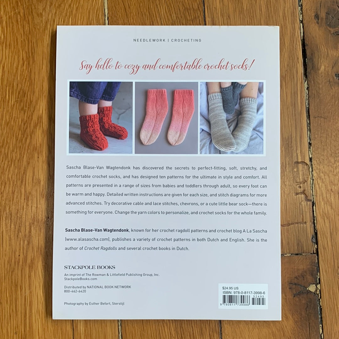 Comfortable Crochet Socks - Sascha Blase-Van Wagtendonk