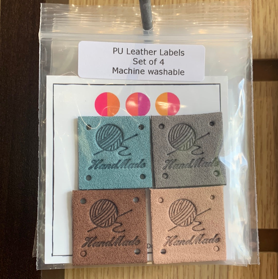 Handmade with Love Leather Labels