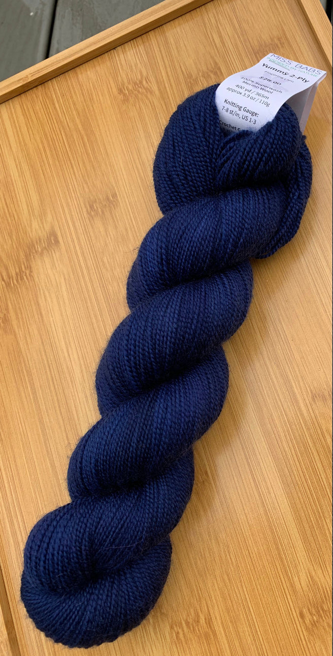 Miss Babs Yummy 2-Ply Fingering Yarn