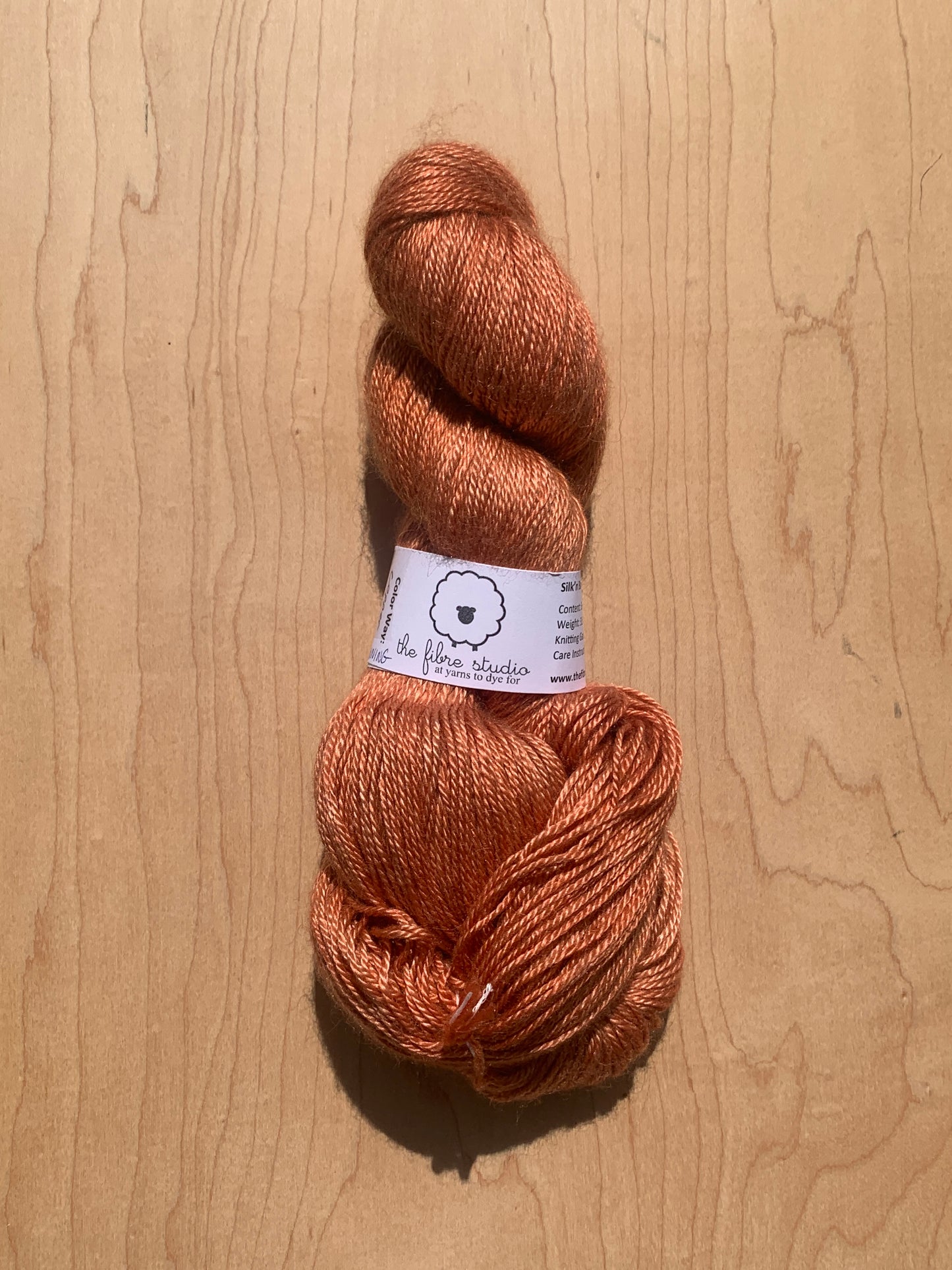 Silk n' Baby Camel Fingering (Fibre Studio)