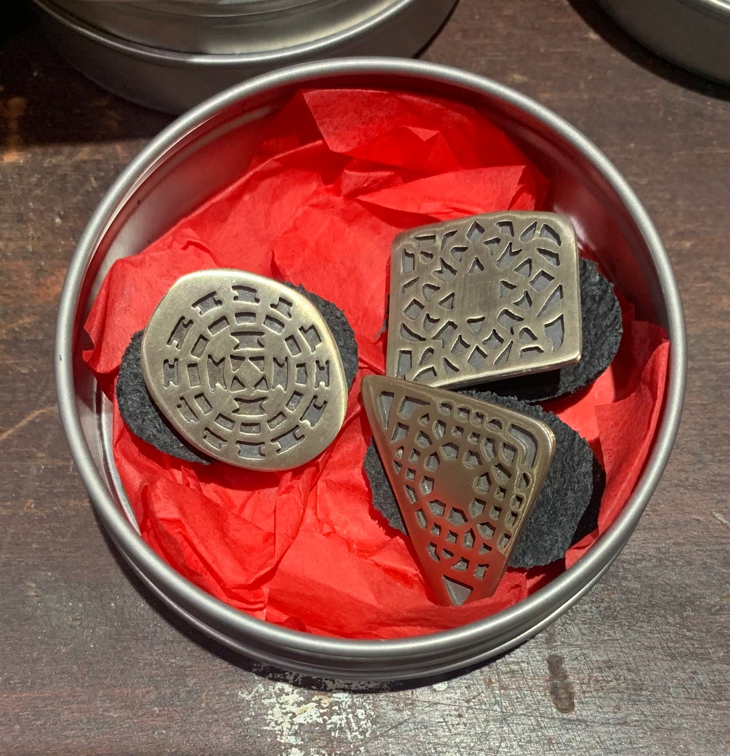 Jul Designs - Ancient Geometry Stud Buttons