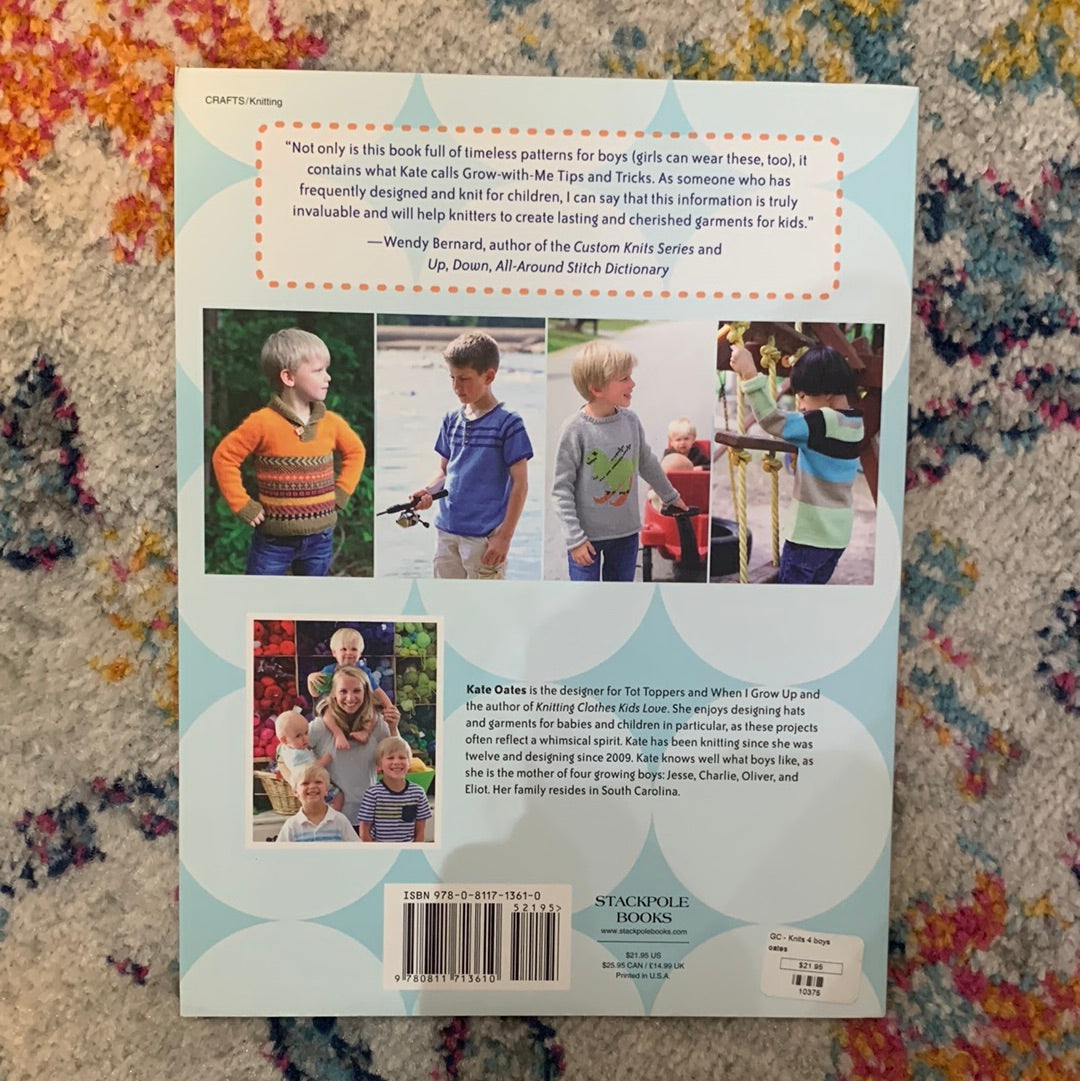 Knits for Boys - Kate Oates
