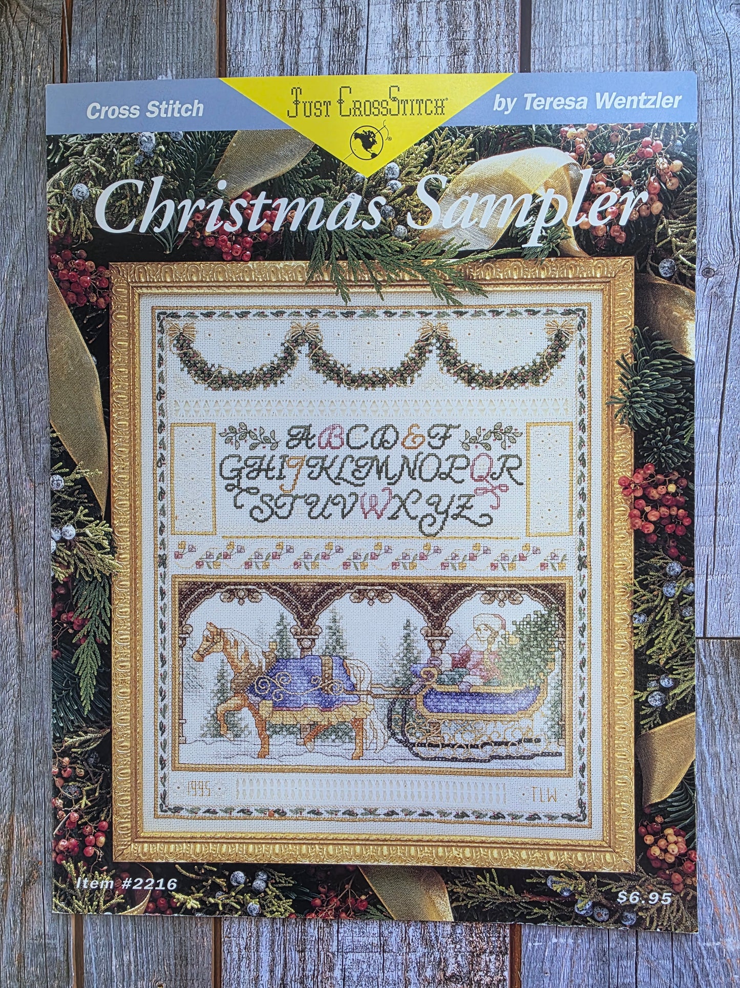 Just Cross Stitch: Christmas Sampler Pattern #2216