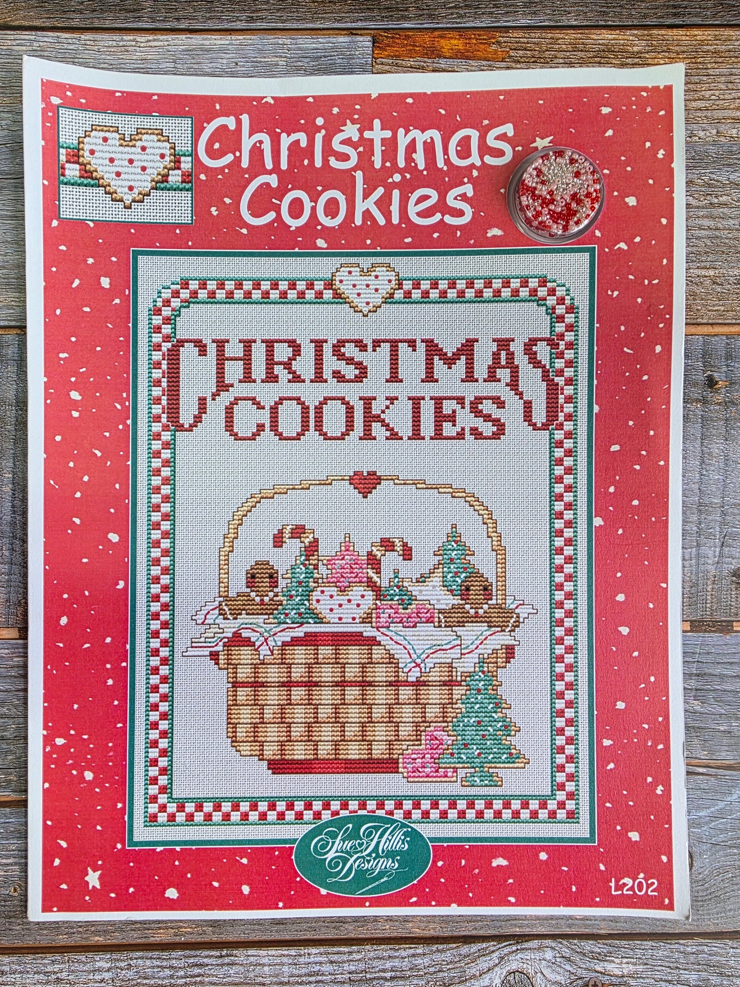 Sue Hills Designs: Christmas Cookies (w/seed beads) Pattern L202