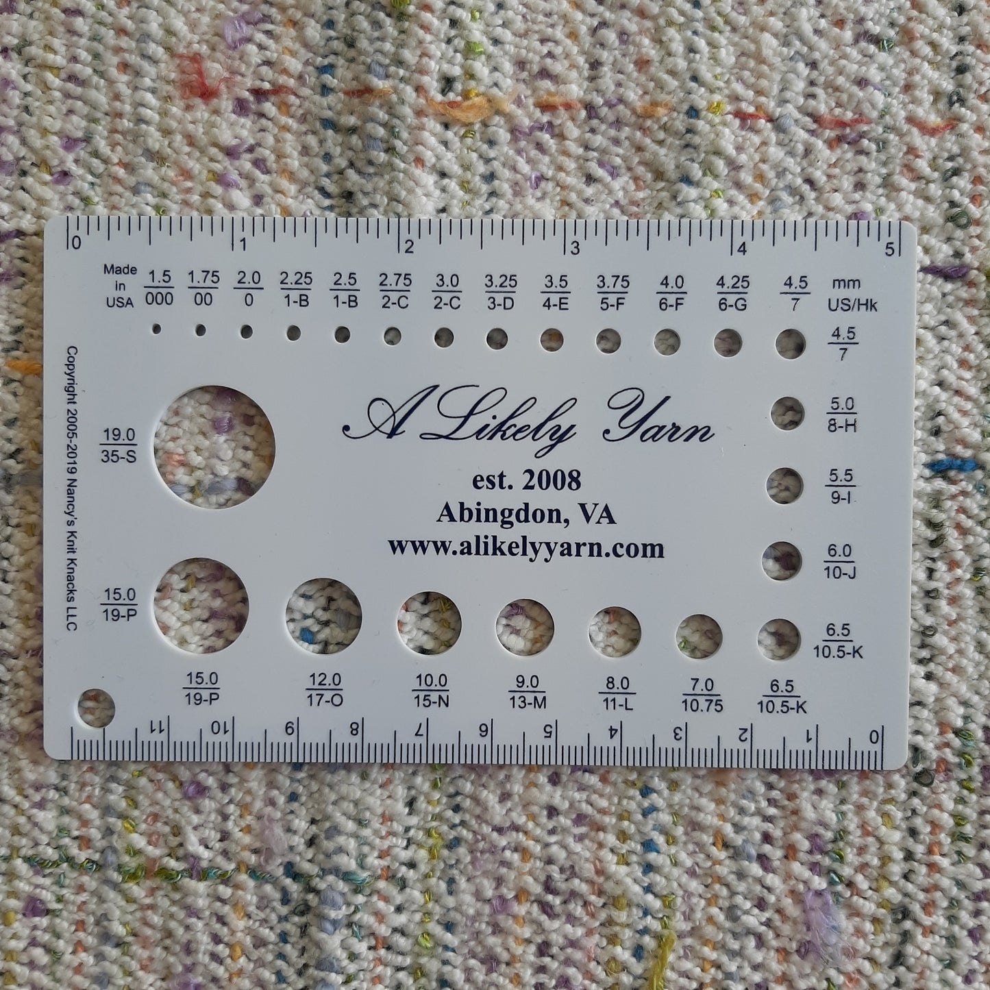 ALY Needle Gauge