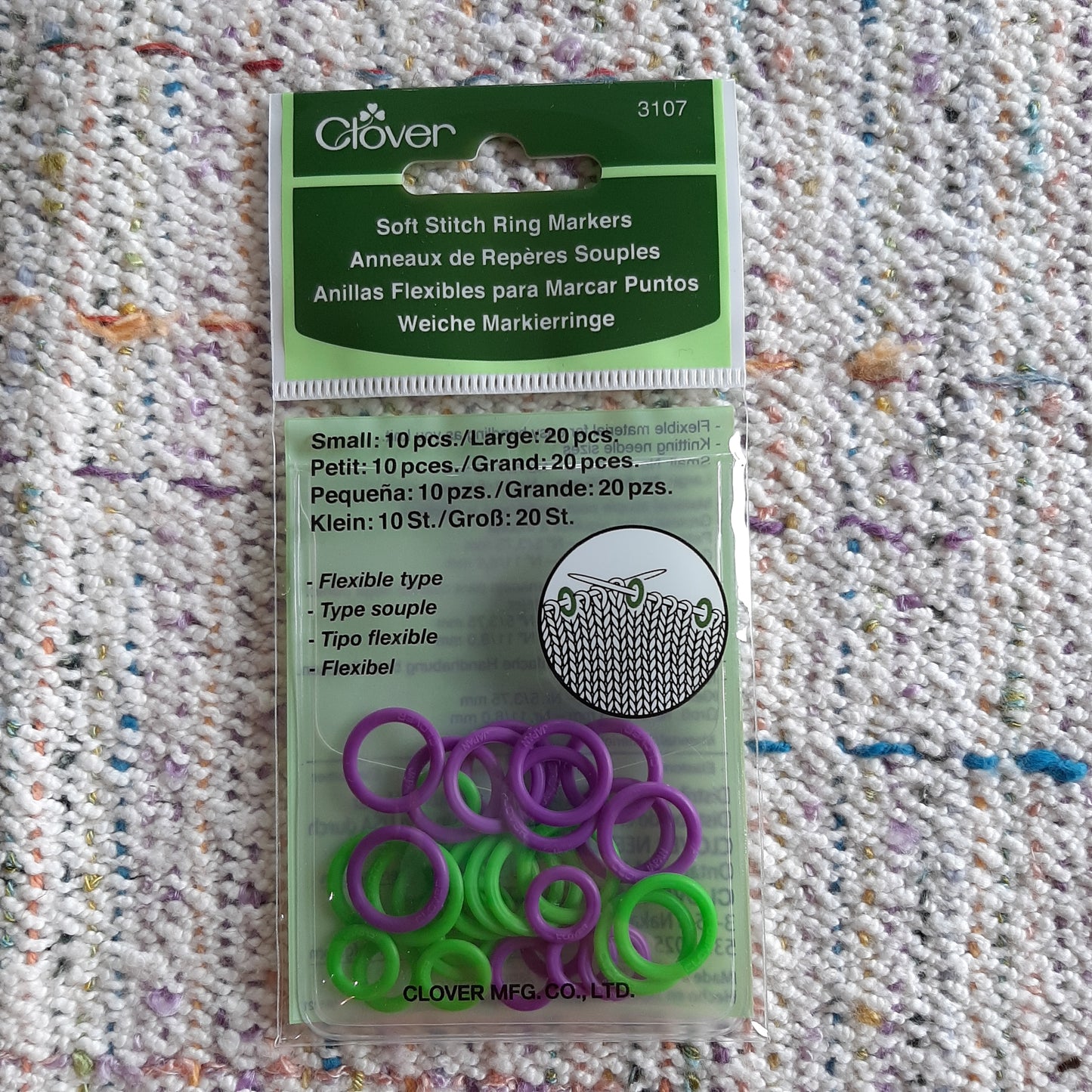 Clover - Soft Stitch Ring Markers