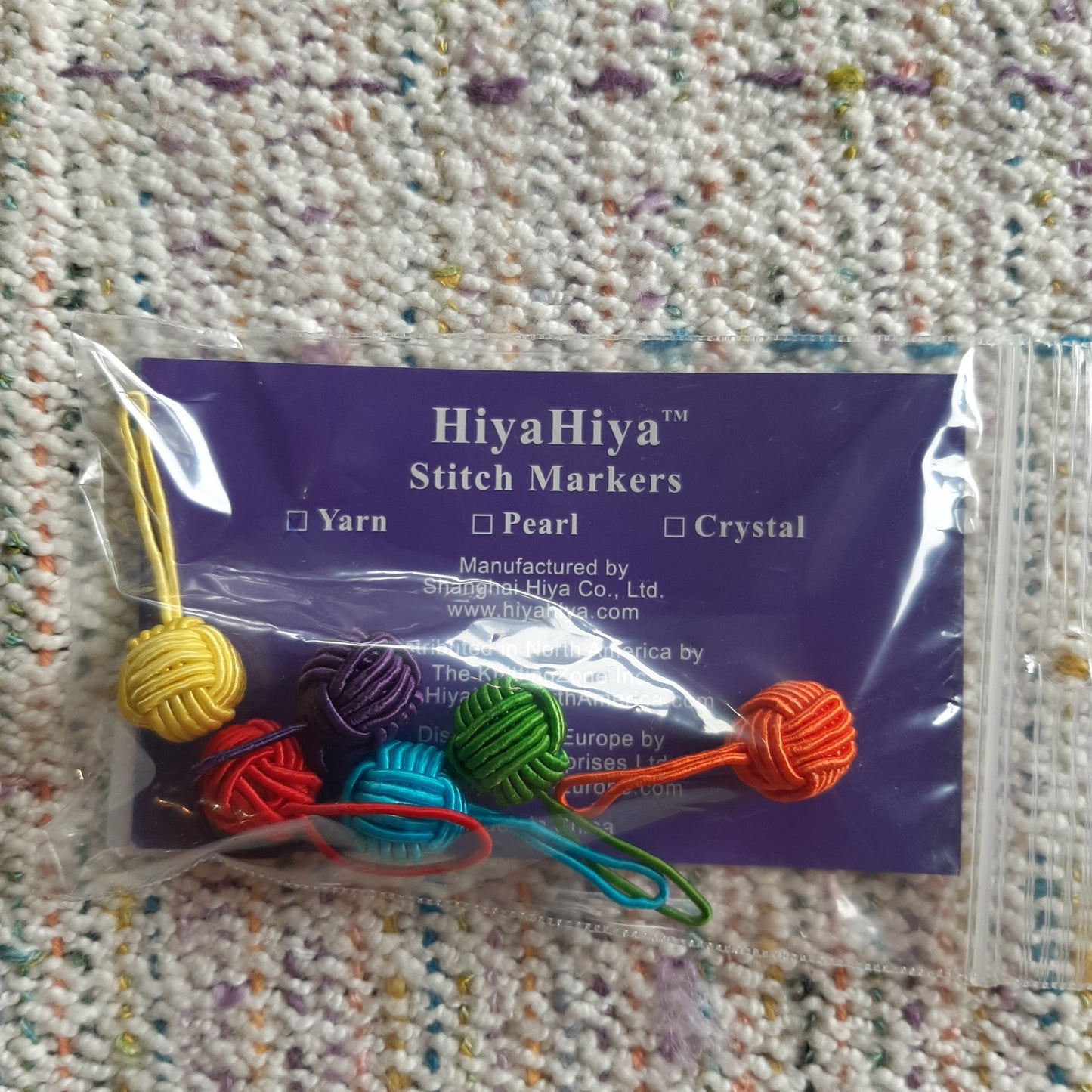 Yarn Ball Stitch Markers