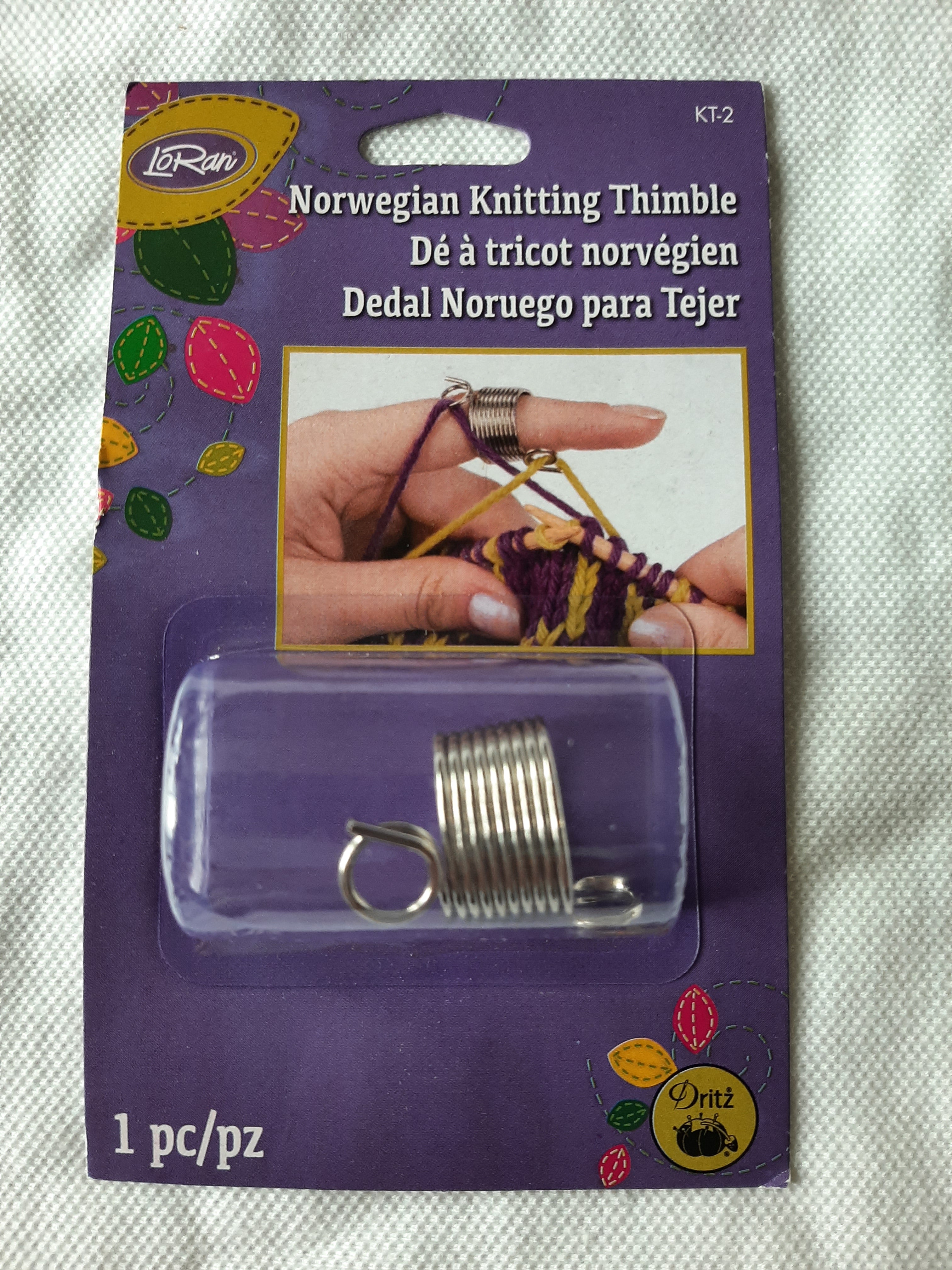 LoRan/Dritz Thimble Knitting Norwegian