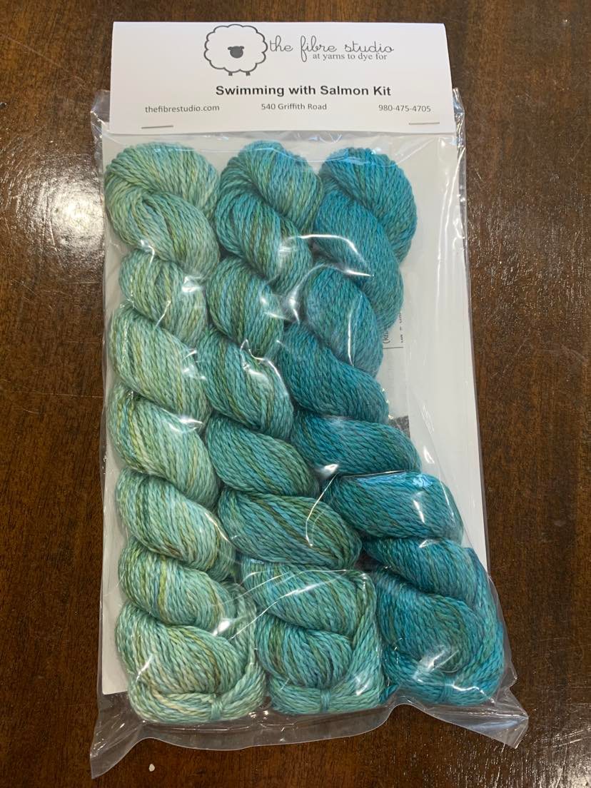 Swimming With Salmon Splash Gradient Kit