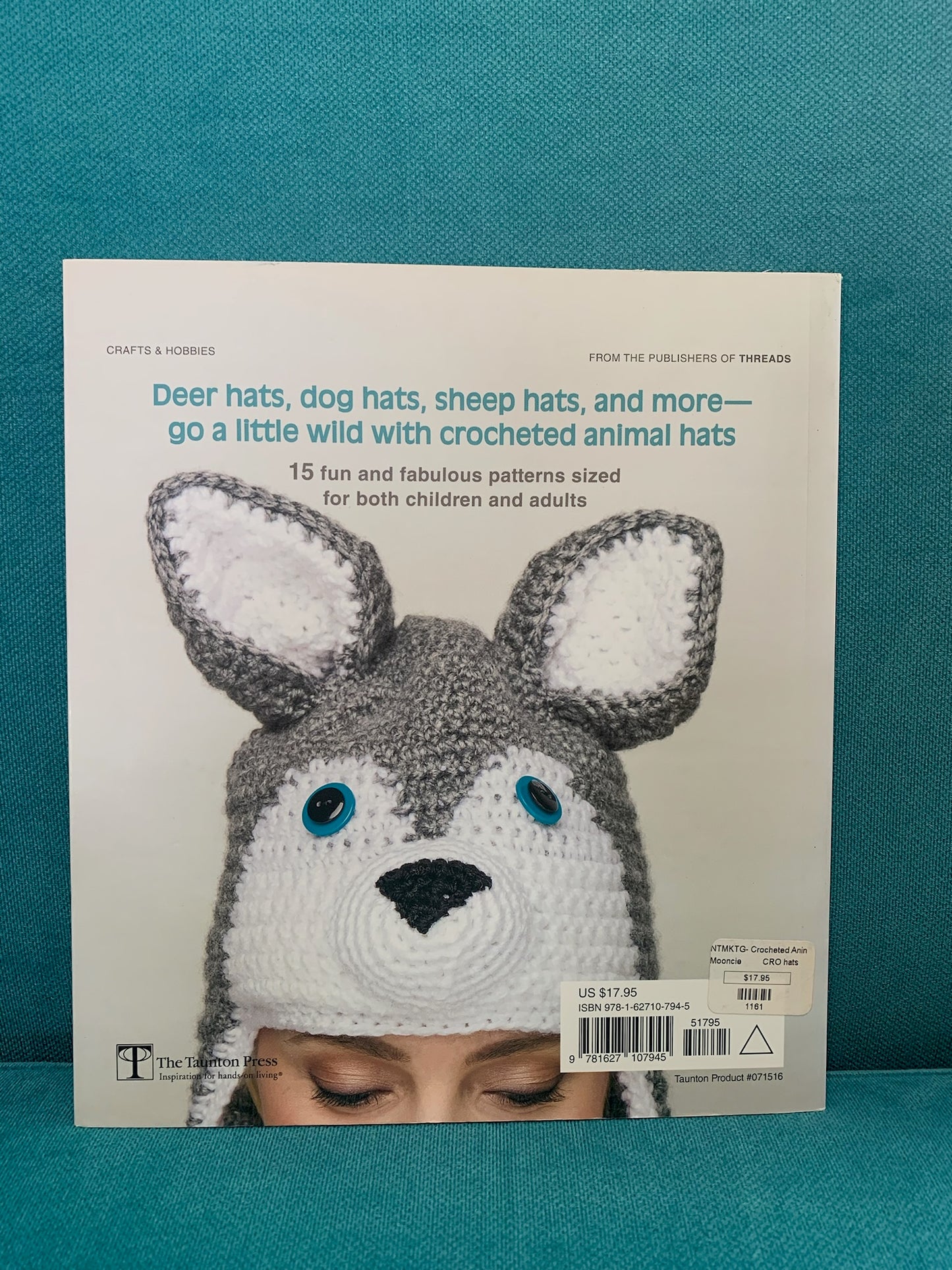 Crocheted Animal Hats - Vanessa Mooncie