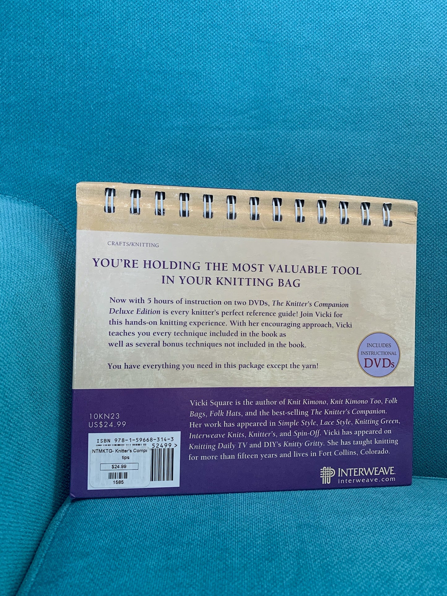 Knitter's Companion - Vicki Square