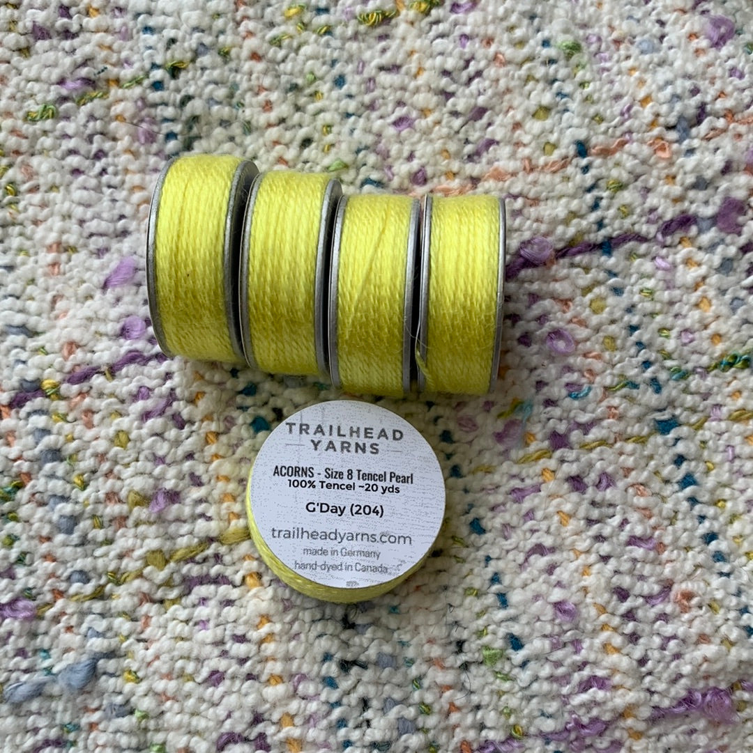 Acorn Bobbins - Trailhead Yarns