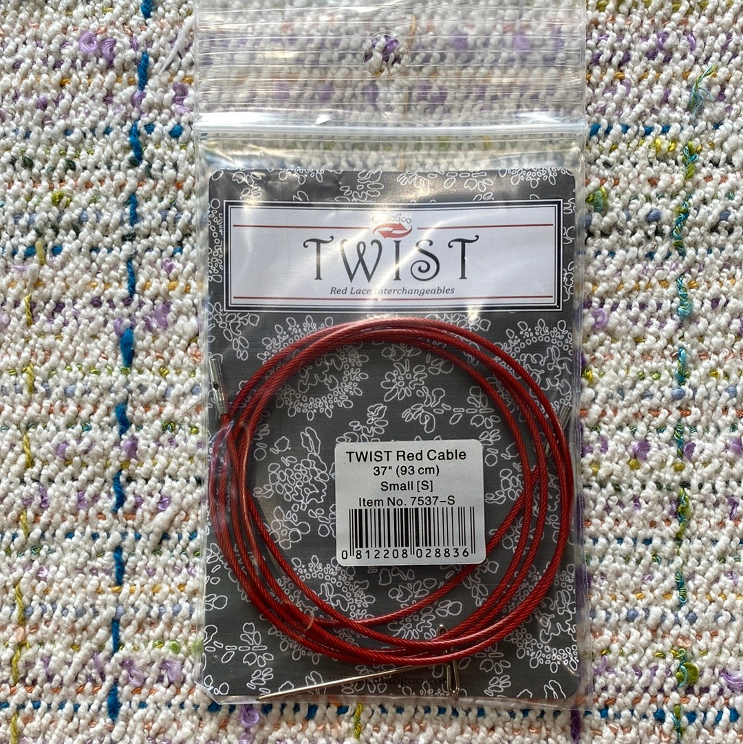 Chiaogoo - Twist Cords Red Cable