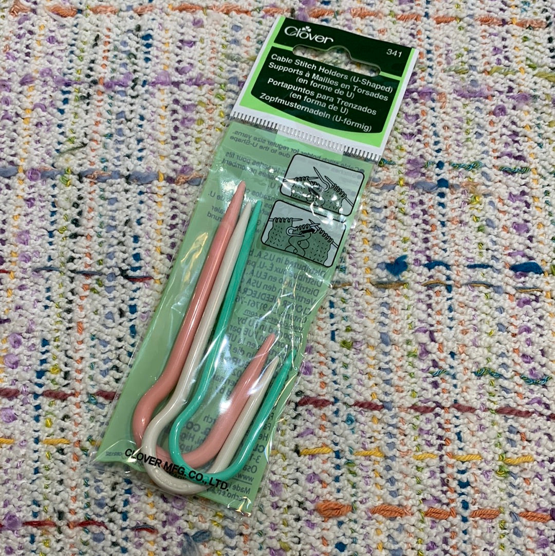 Clover - Cable Needle Stitch Holder Set