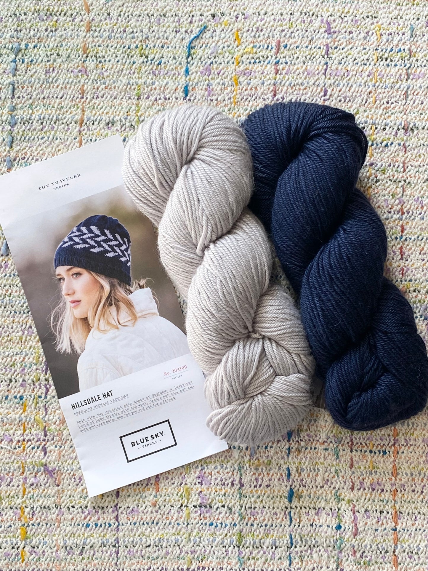 Hillsdale Hat Kit - Blue Sky Fibers