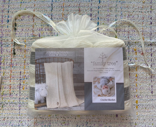 Appalachian Baby - Family Tree Crochet Blanket Kit