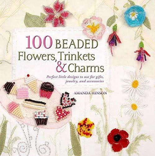 100 Beaded Flowers, Charms & Trinkets