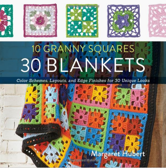 10 Granny Squares - 30 Blankets