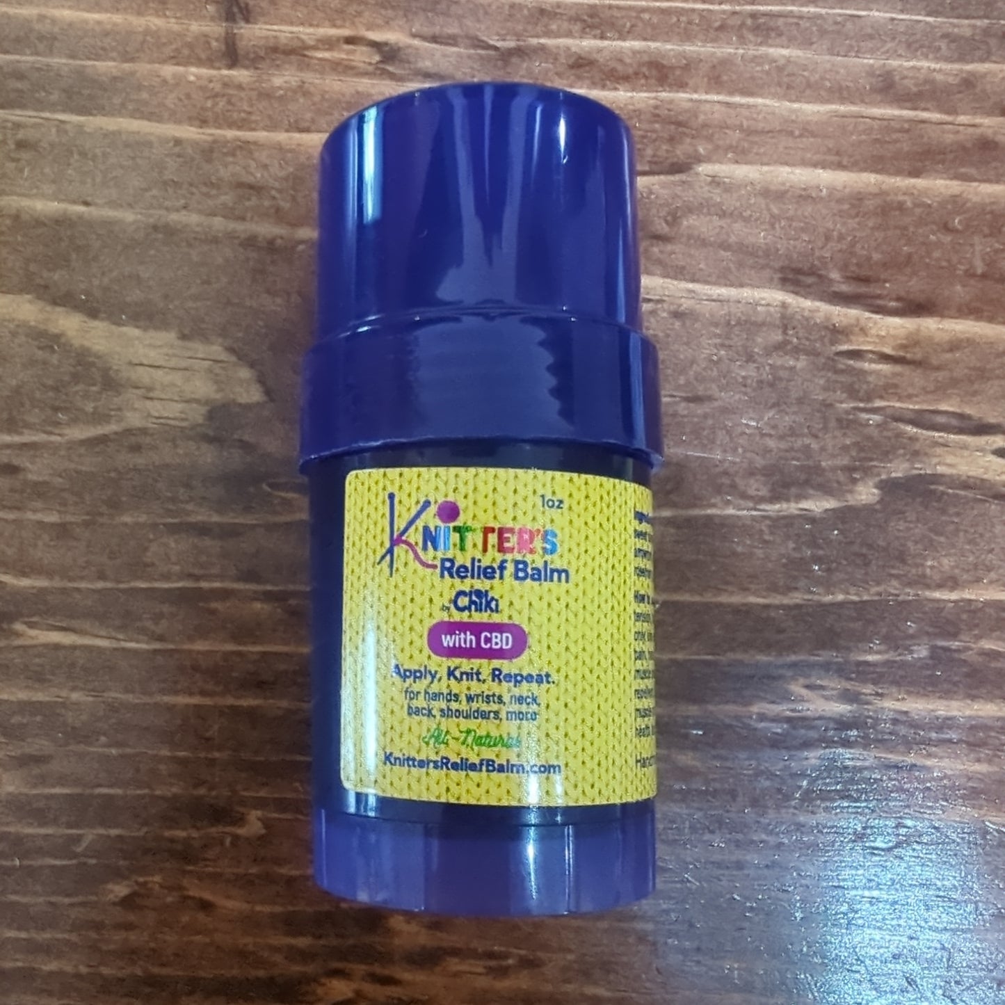 Knitter's Relief Balm with CBD