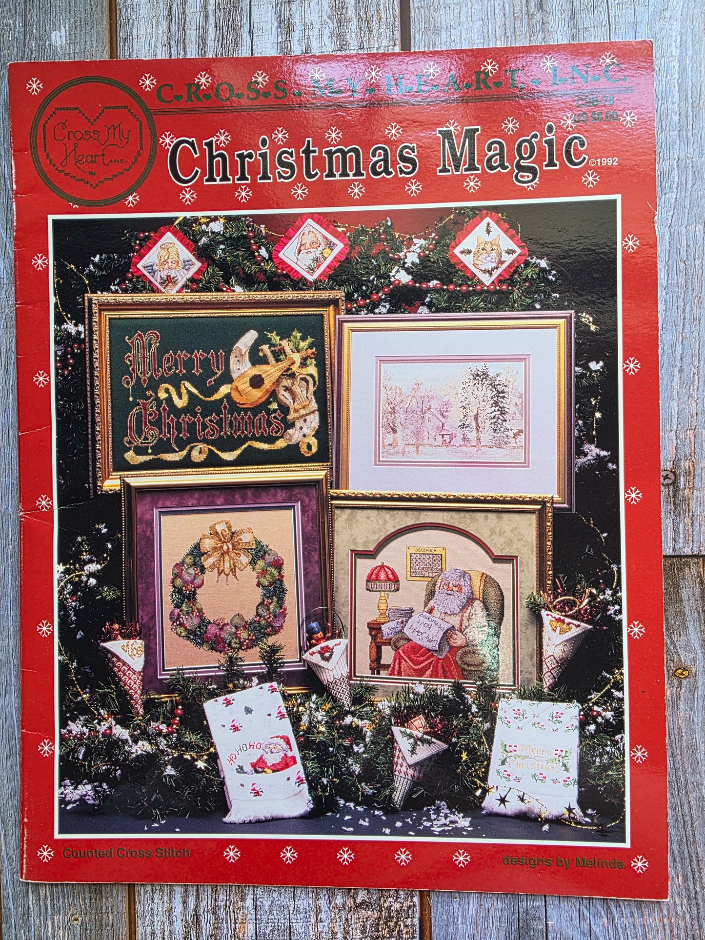 Cross My Heart: Christmas Magic Book Patterns CSB-78
