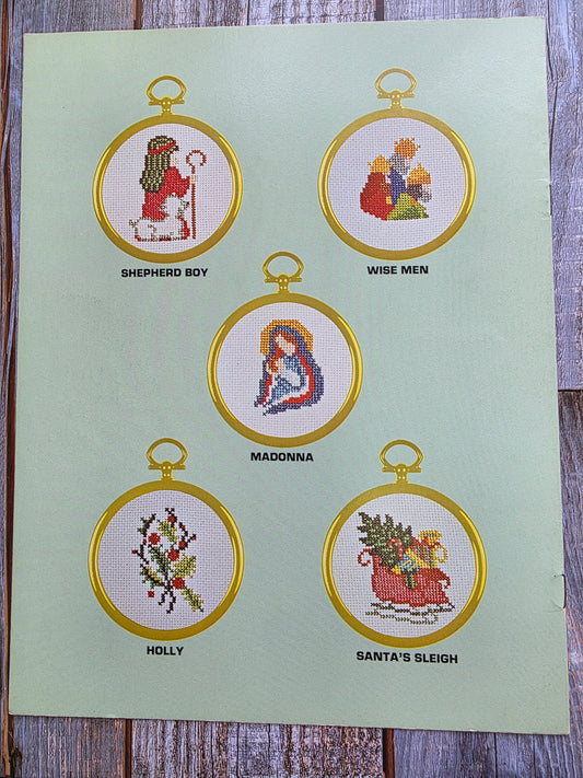 Carolina Cross Stitch Inc: Christmas Ornaments Series No 3 Pattern Leaflet 3