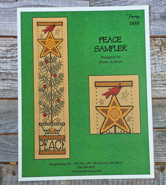 Imaginating: Peace Sampler Pattern #1858