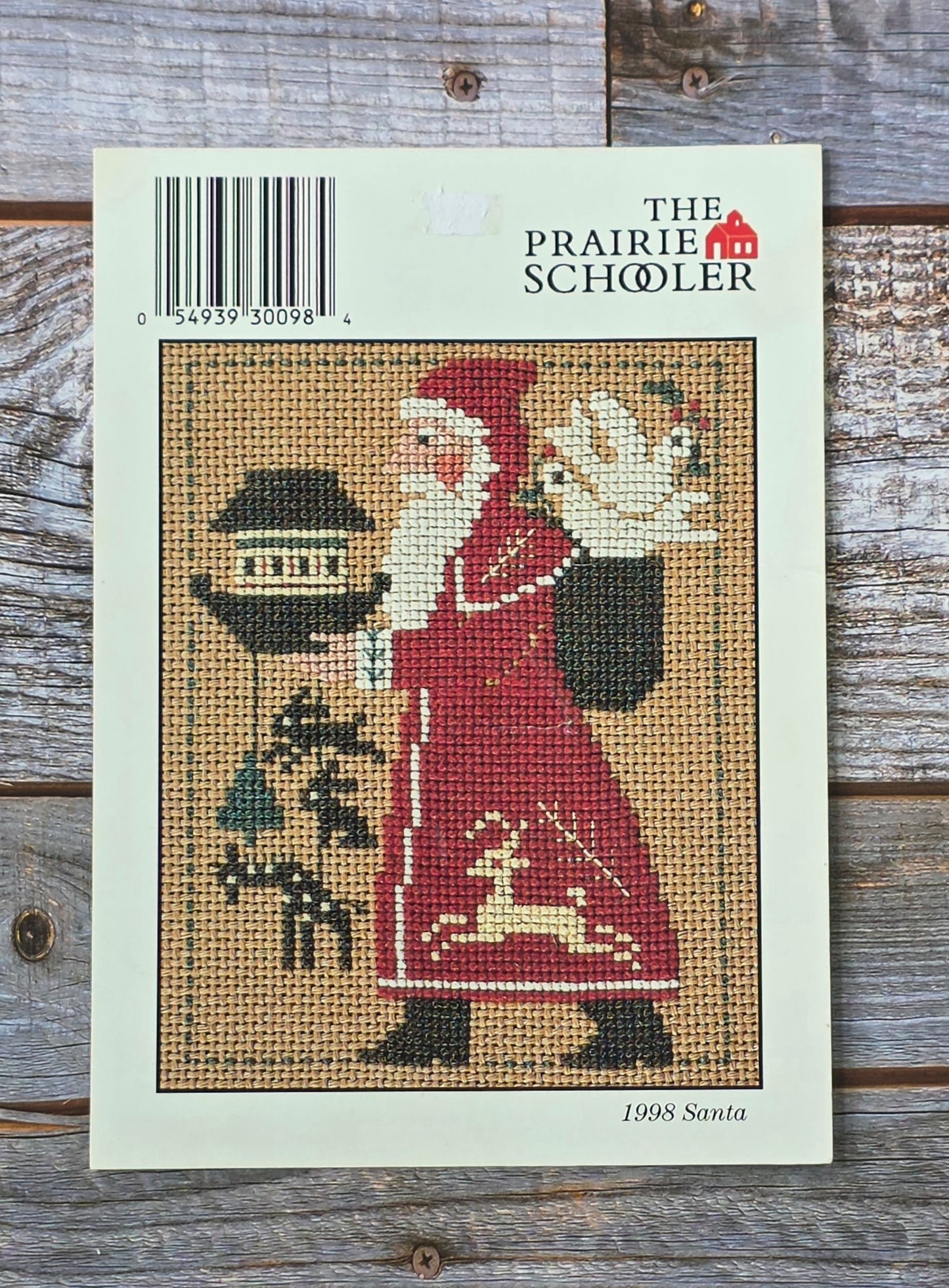 The Prairie Schooler: 1998 Santa Pattern