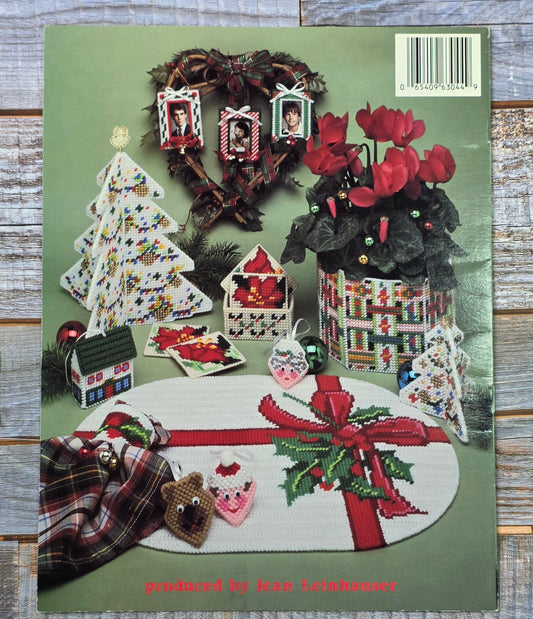 American School of Needlework: Plastic Canvas Christmas Treasures Pattern #3044
