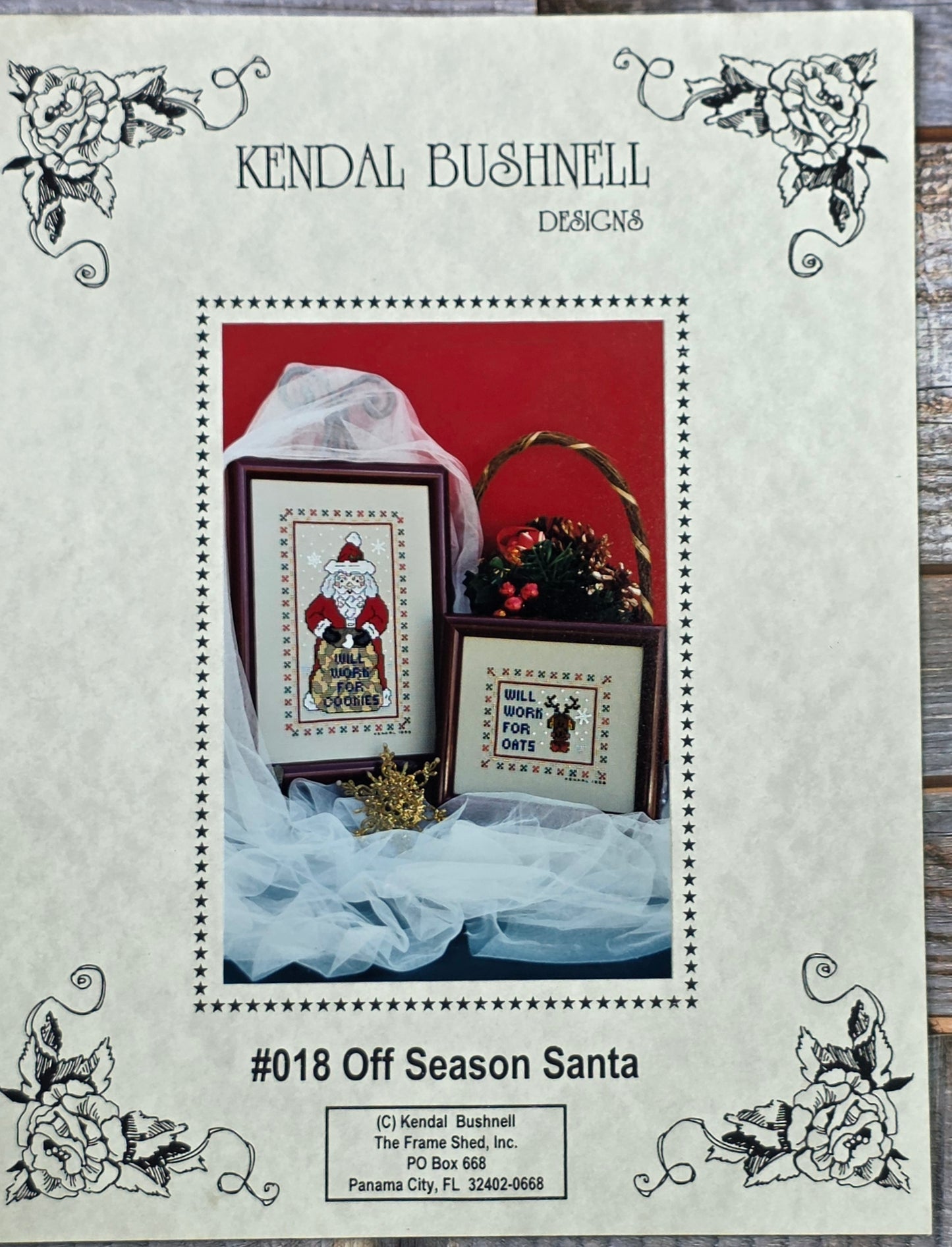 Kendal Bushnell Designs: Off Season Santa #018 Pattern
