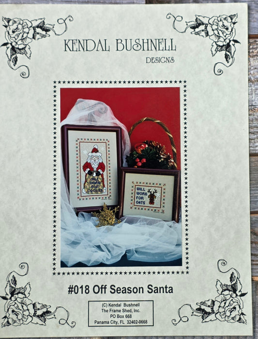 Kendal Bushnell Designs: Off Season Santa #018 Pattern