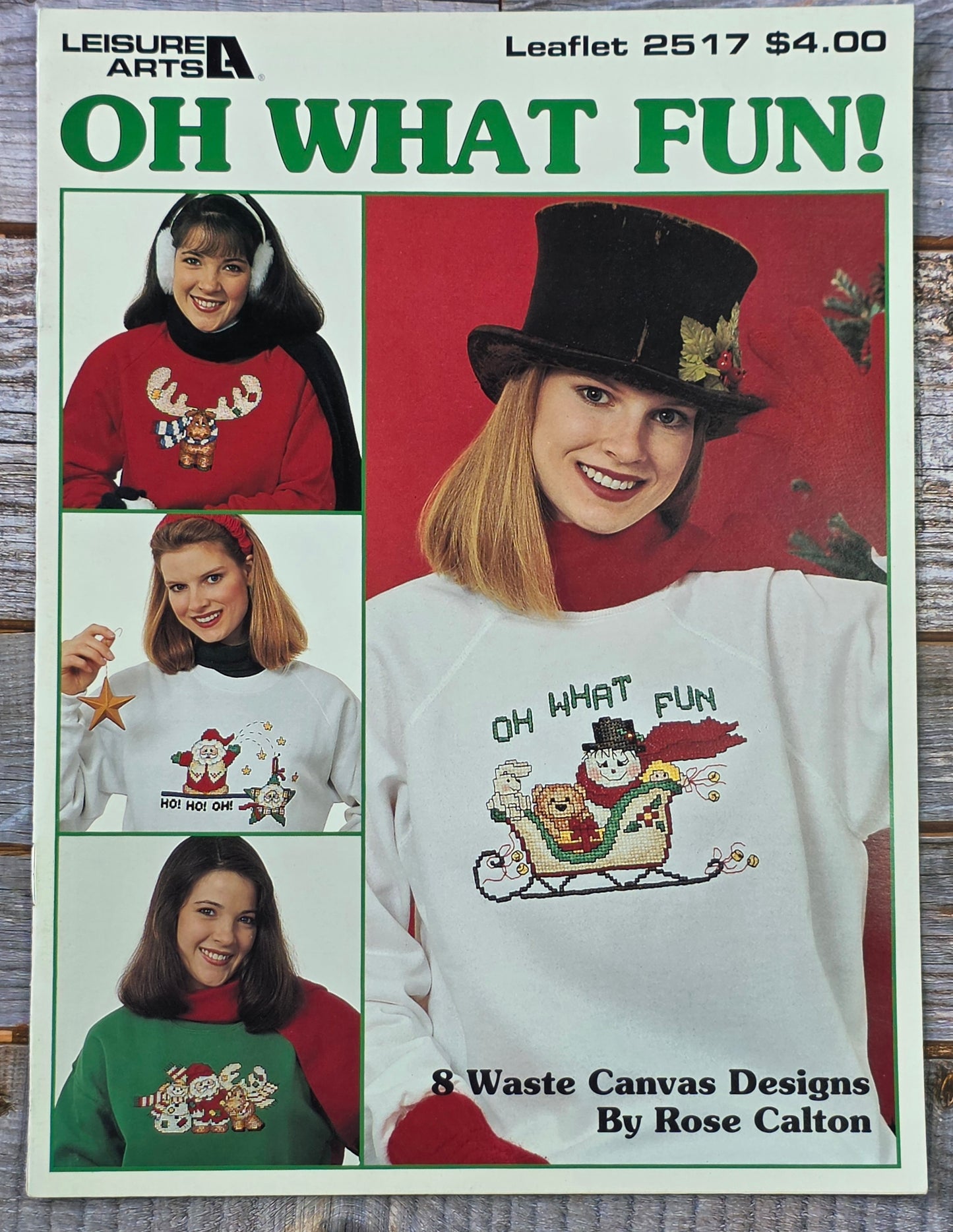 Leisure Arts: Oh What Fun Leaflet #2517 Pattern