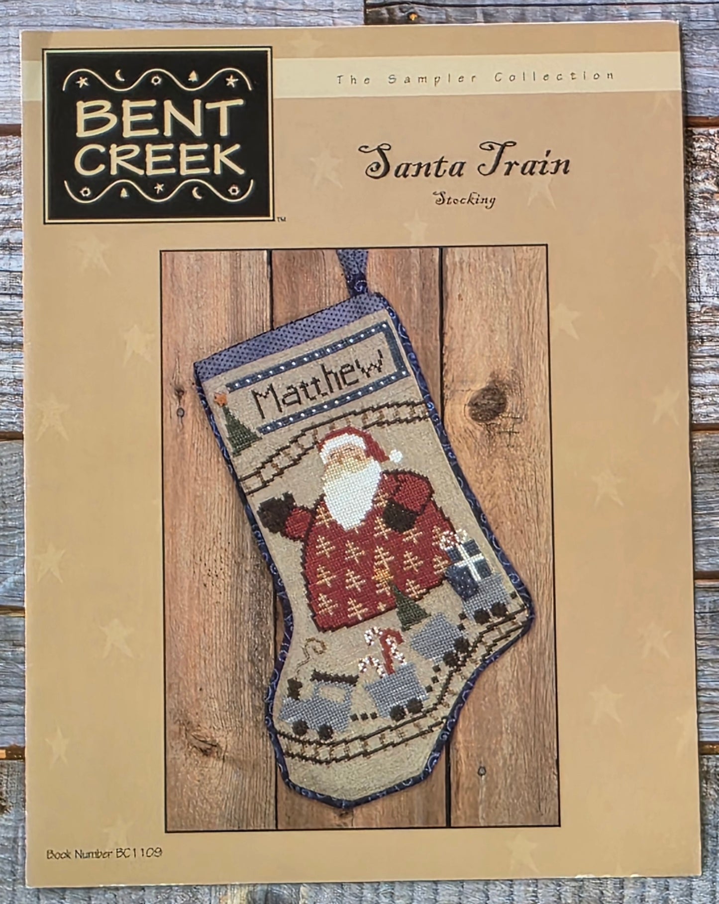 Bent Creek: Santa Train Stocking BC1109 Pattern