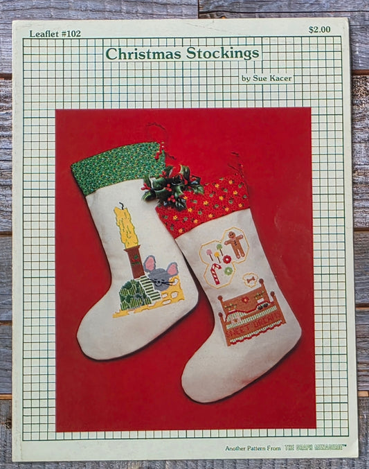 The Graph Menagerie: Christmas Stockings Leaflet 102 Pattern