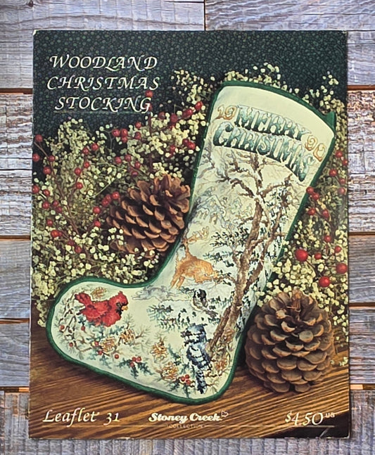 Stoney Creek Collection: Woodland Christmas Stocking Leaflet 31 Pattern