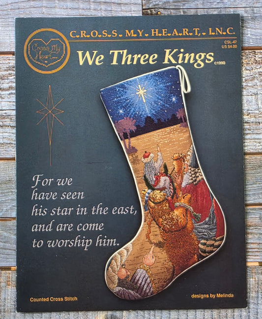 Cross My Heart: We Three Kings Pattern