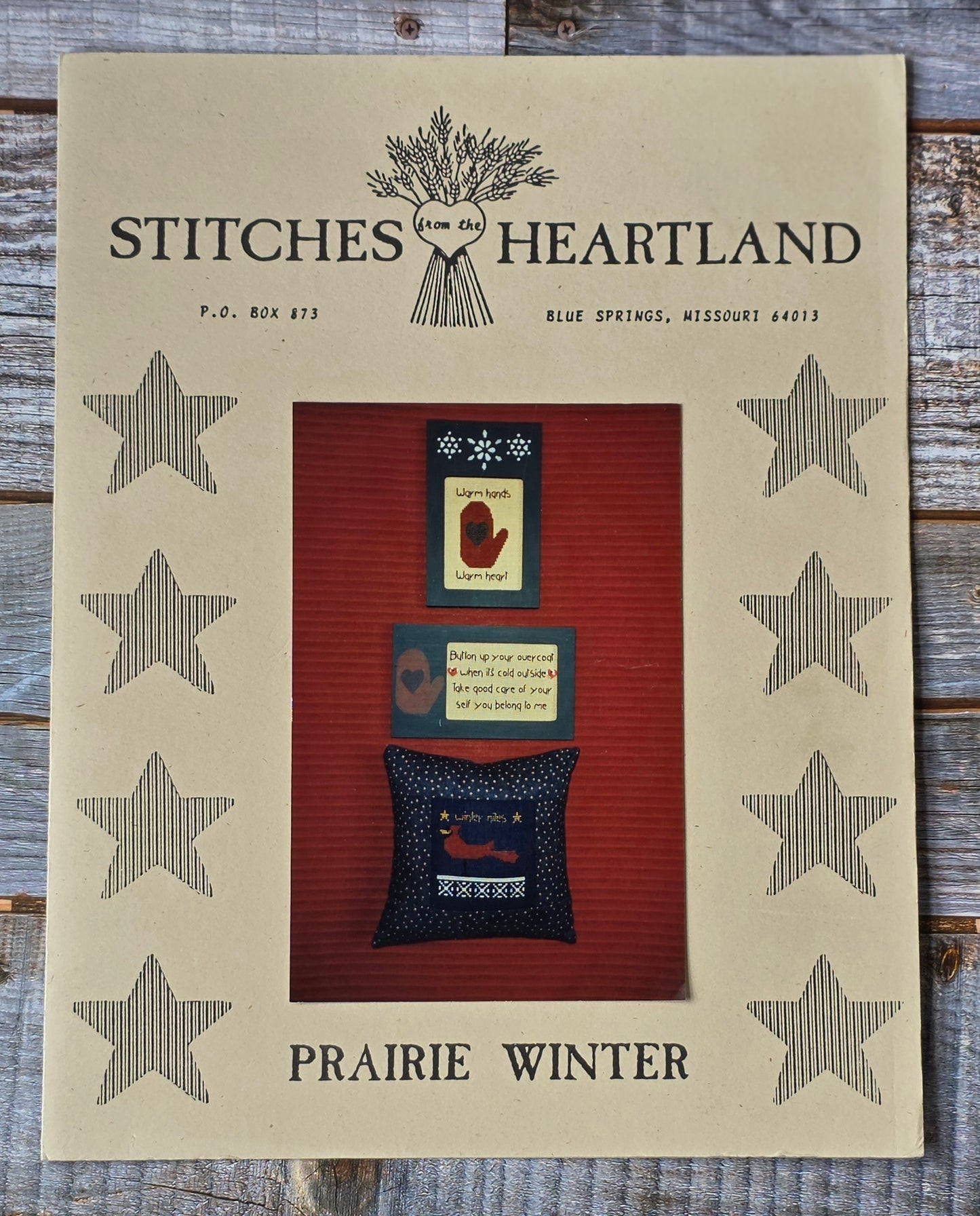 Stitches from the Heartland: Prairie Winter Pattern