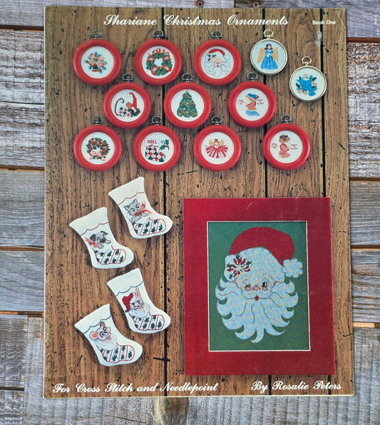 Shariane Designs: Christmas Ornaments for Cross Stitch and Needlepoint Pattern