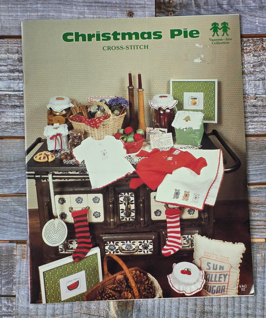 Vanessa Ann Collections: Christmas Pie with Cross Stitch Pattern