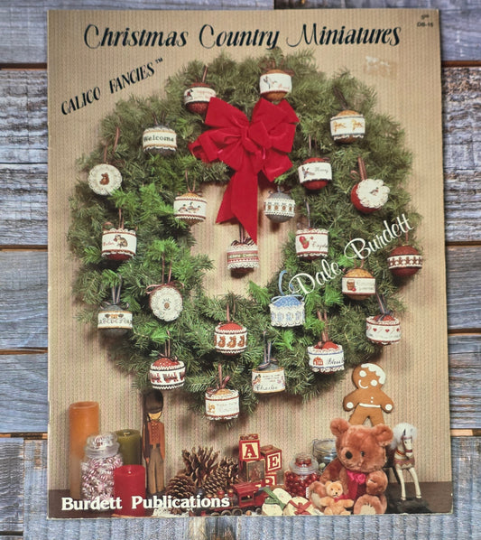 Burdett Publications: Christmas Country Miniatures Pattern