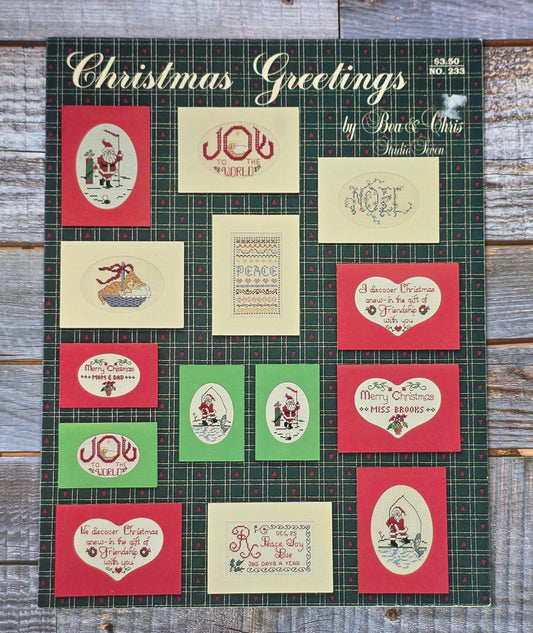 Studio Seven: Christmas Greetings No 233 Pattern