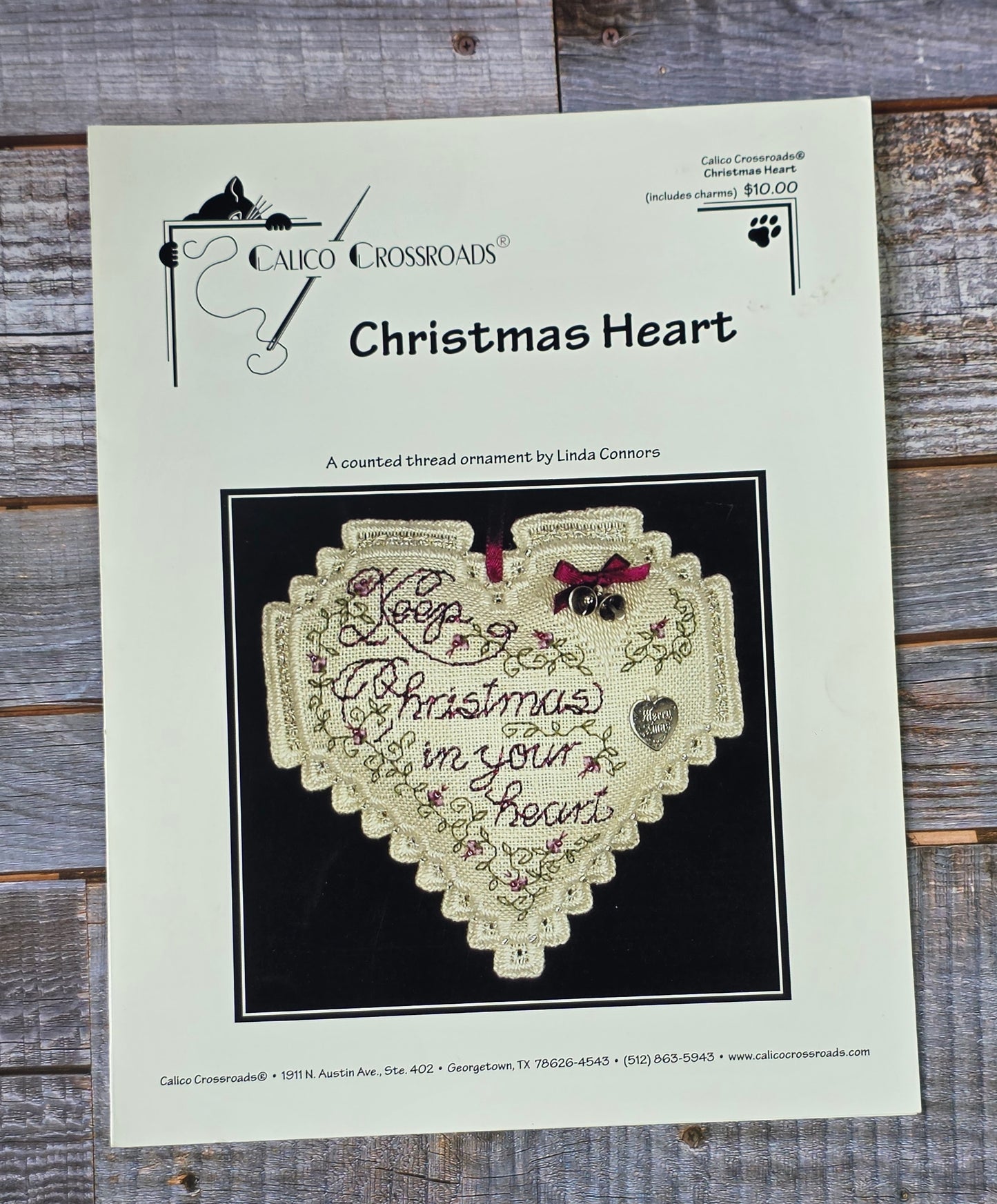 Calico Crossroads: Christmas Heart Pattern