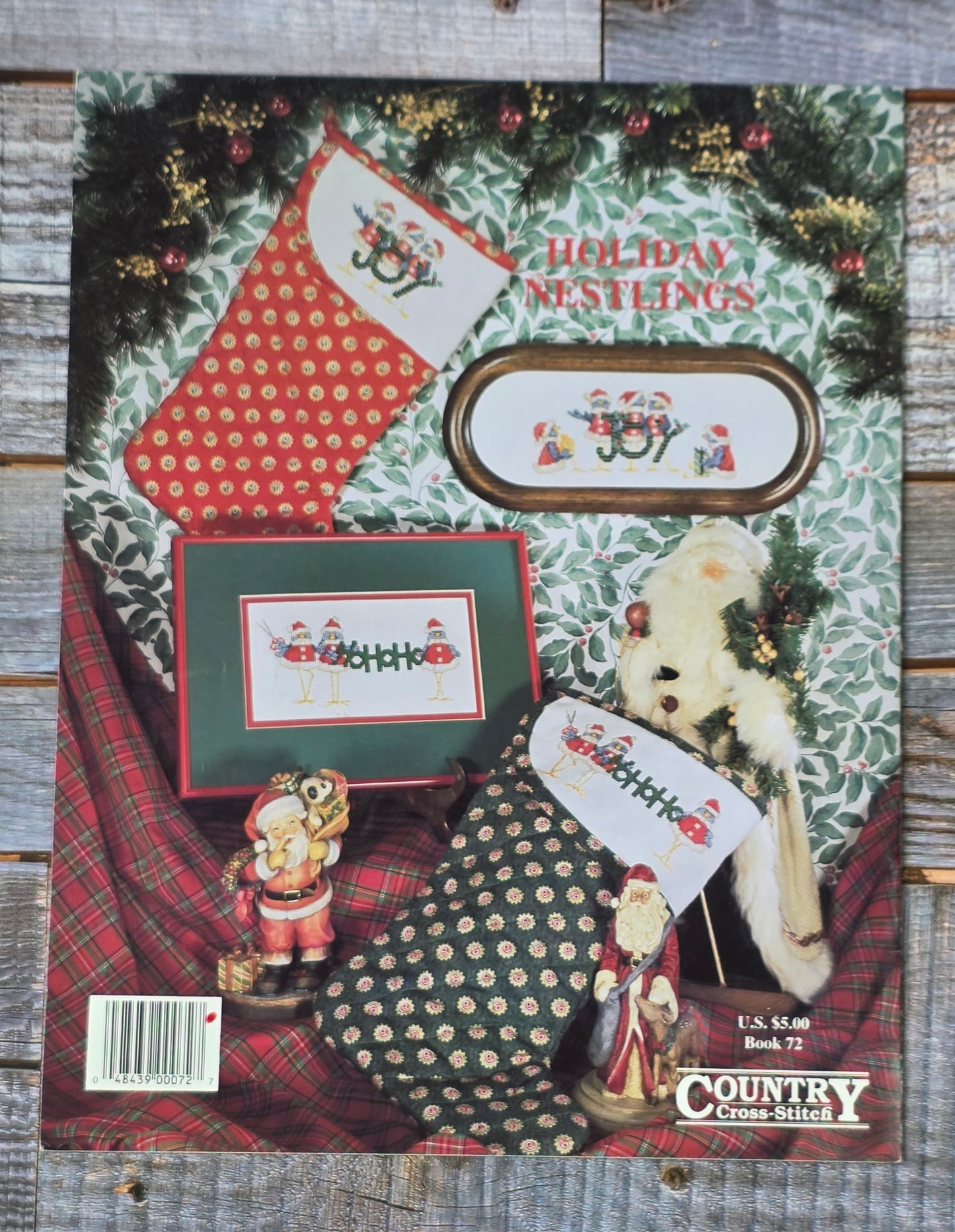 Country Cross Stitch: Holiday Nestlings Pattern