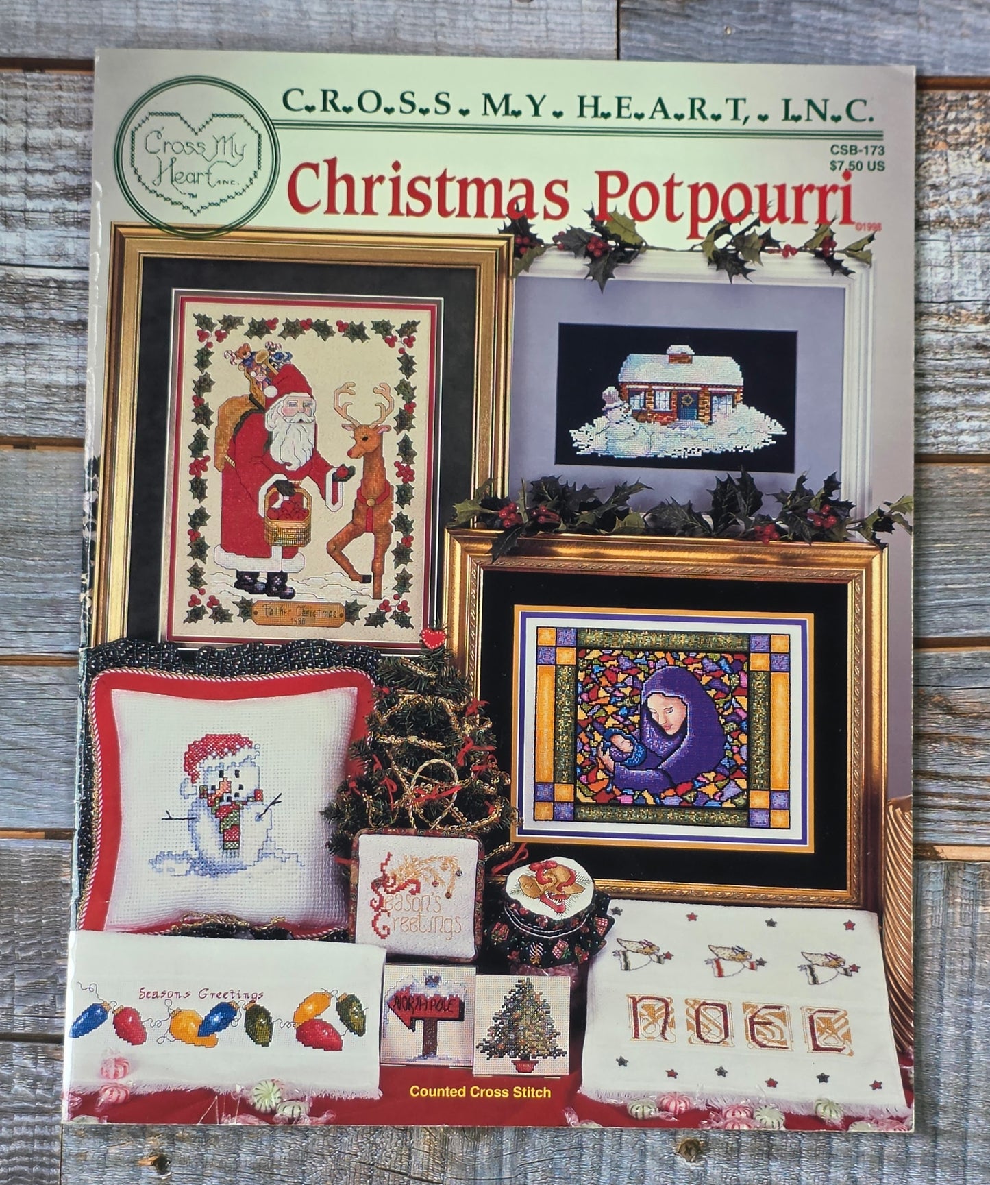 Cross My Heart: Christmas Potpourri Pattern
