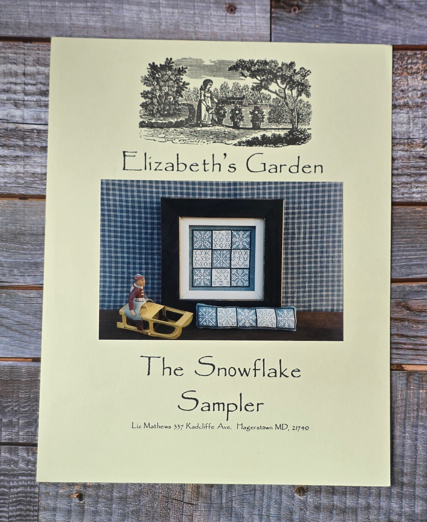 Elizabeth's Garden: The Snowflake Sampler Pattern