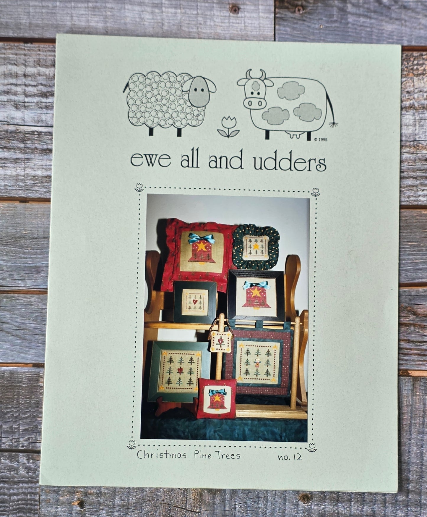 Ewe All and Udders: Christmas Pine Trees No 12 Pattern