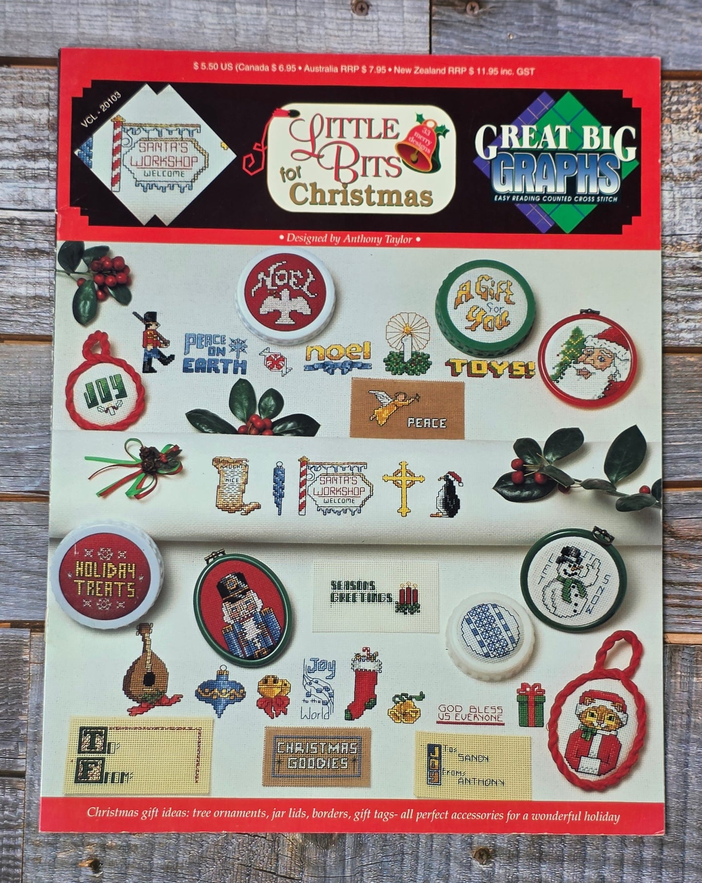 Great Big Graphs: Little Bits for Christmas Pattern
