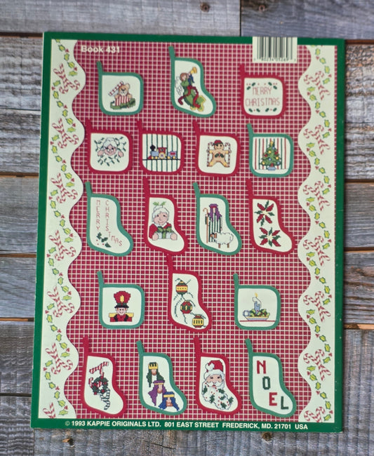 Kappie Originals: Have a Merry Christmas Quick & Easy Ornaments to Stitch Book 431 Pattern